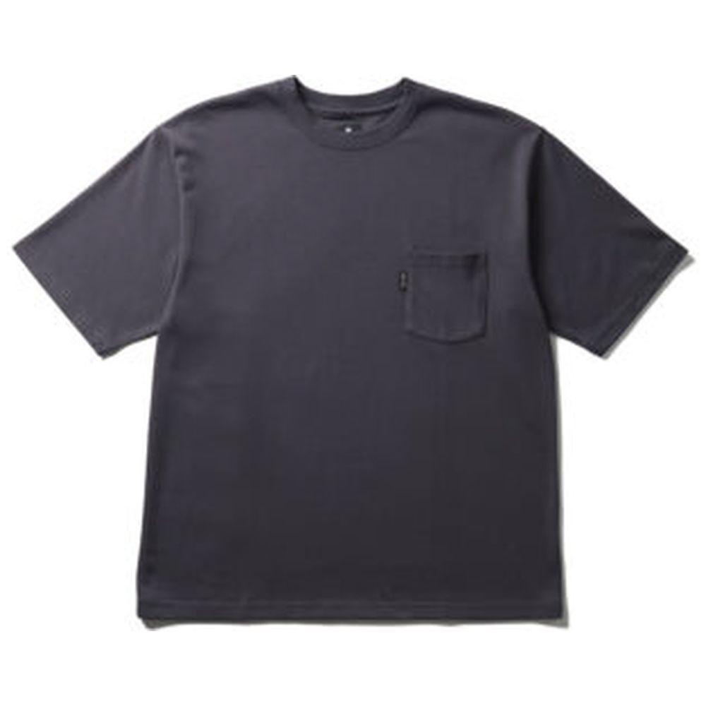 Snow Peak T shirT New sTandard pockeT T shirT CharcoaL L Size