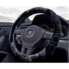 Nytt Universellt Kort Plysch Rattöverdrag Flockning Bilhandtag Varmt och Halkfritt