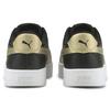 Puma Skye Clean Durable Lightweight Low-Top Sneakers Women Sneakers Black Gold 381106-01