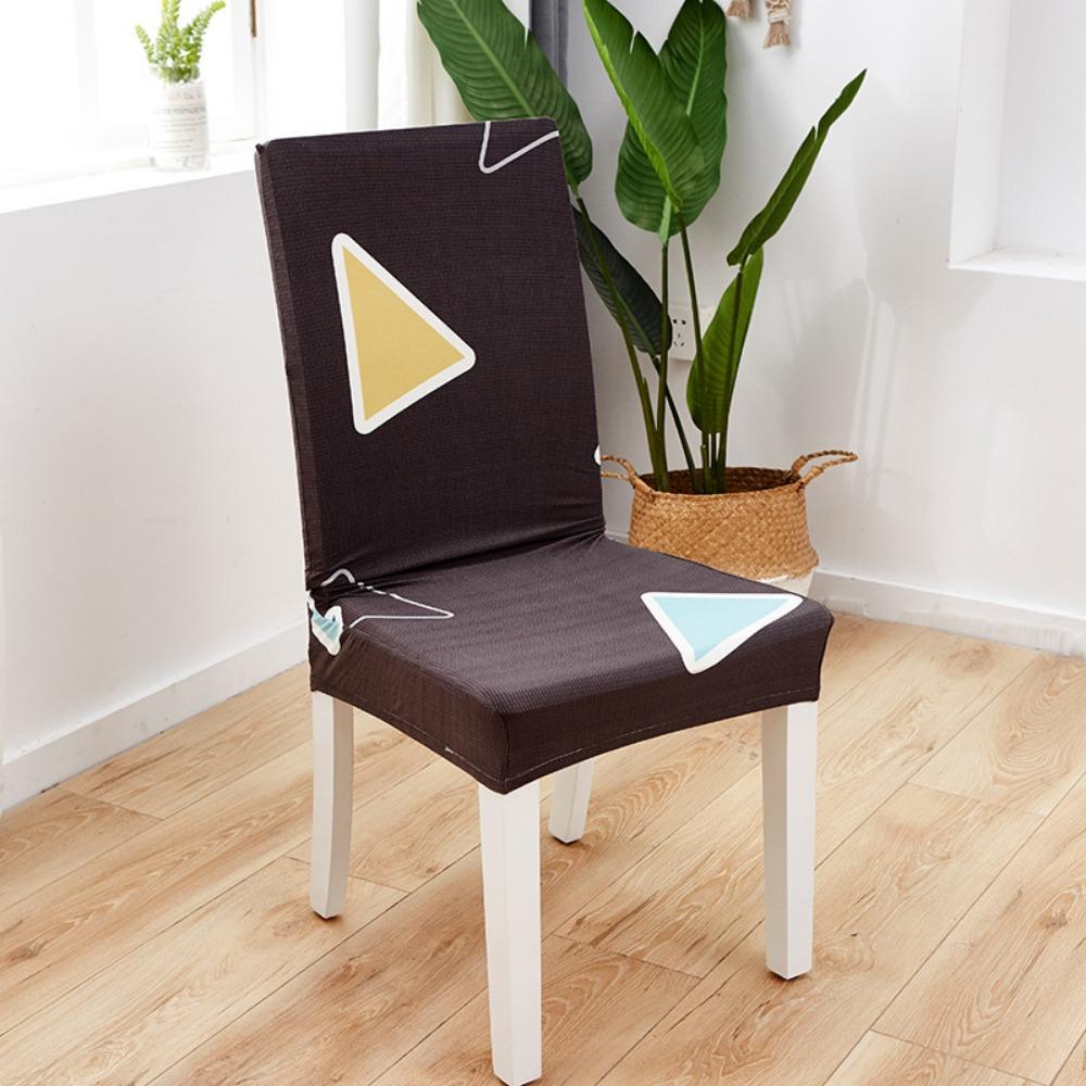 Stretchable Dustproof Chair Cover Fits Hotel Dining Chairs Office Chairs with Tight Fit Elastic Design for Home
