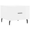 VidaXL Coffee Table High Gloss White 50x50x40 Cm Engineered Wood 829432