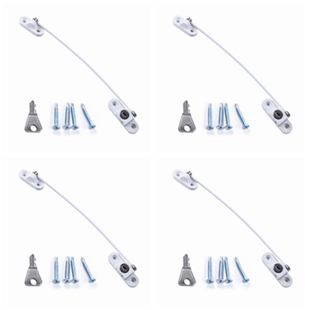 Window Restrictor Safety Device Key Lock Child Safe For Home Sliding Limit Lock Furniture Hardware