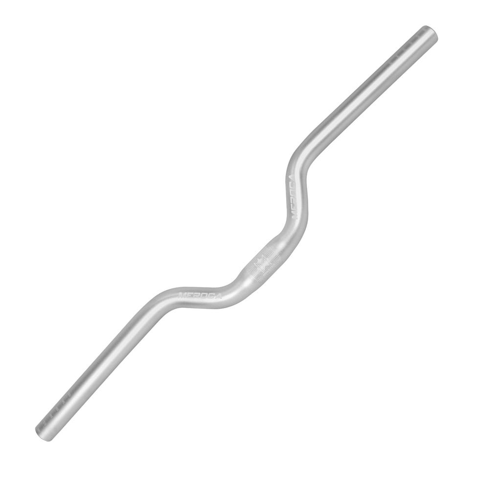 MEROCA Řídítka na kolo rovná/vlaštovčí slitina hliníku cyklistická zvýšená řídítka 25,4X540/580mm díly na kolo pro horská kola