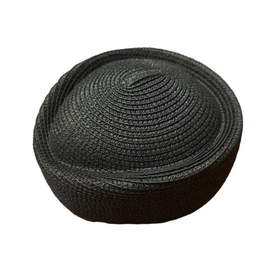 Yousheng Summer Beret Hat, Breathable Natural Straw Hat for Women, Stewardess Hat Headwear, Sun Protection Artistic Painter Hat for Outdoor Daily Wear