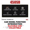 1/12 CFMOTO 450SR RACE REPLICA Alloy Die Cast Motorcycle Model Vehicle Collection Sound & Light Off Road Autocycle Toys Car Boy