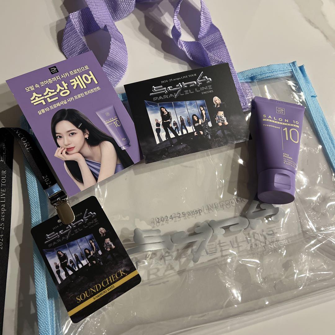 

[USED] aespa Seoul concert VIP seat bonus merchandise Korea encore