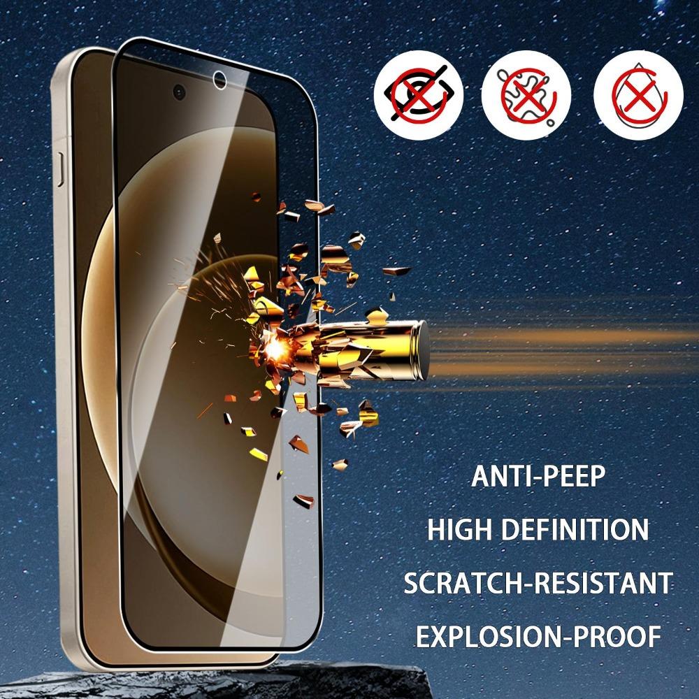 1-3 Juegos de Vidrio Templado HD Transparente y Antiespía con Kit de Instalación Automática Protectores de Pantalla de Privacidad para OnePlus 15/15T Películas Anti-Mirada