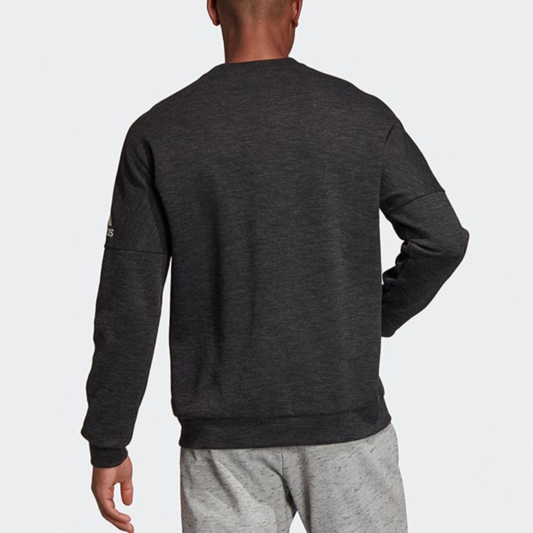 Adidas Id Stadium Crew Neck Sweatshirt Men Tops Dark-Grey DU1145