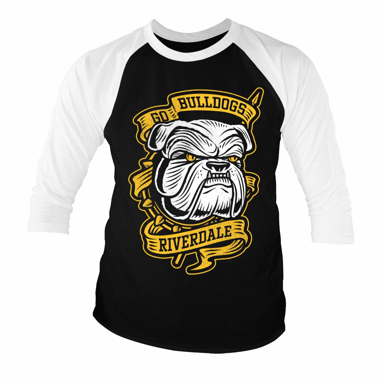 T-Shirt À Manches 34 Officiellement Licencié Riverdale Allez Bulldogs S-XXL XL