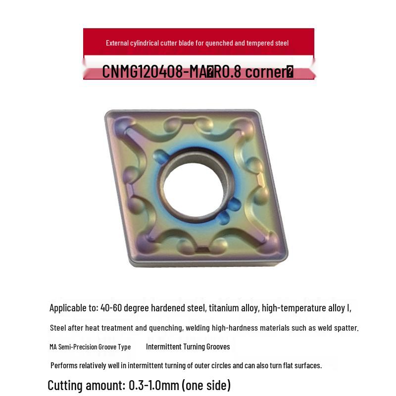 Triangular CNC Quenched Steel Lathe Blade - Superhard Tool Insert for Heat Treatment and Hardening