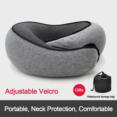 Soft Memory Foam Pillow U-shaped Airplane Cushion Portable Travel Neck Pillow