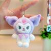 Cute Big Ear Cartoon Plush Doll Pendant Car Keychain Backpack Charm Trendy Toy