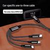 Cabo Universal para Carro USB-C para 3-em-1 Carregamento Rápido para Porta PD