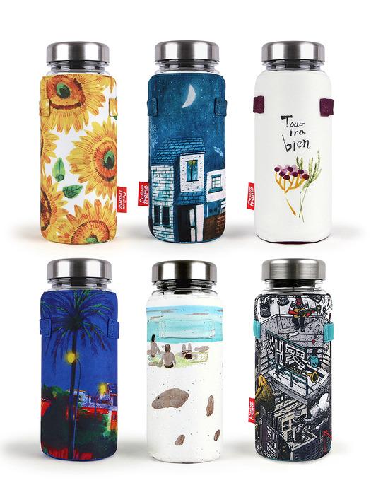 GANZ NEUER RAHMEN Ganz neue Flasche Tumbler 500ml Kollektion B