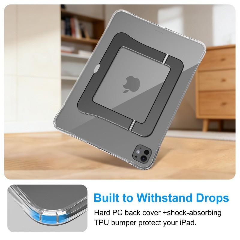 Shockproof TPU Case With Stand IPad 11 Pro Inch Mini 7 Tablet Cover Matte Finish Pure Color Sleeve