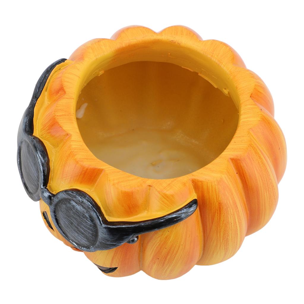 Harts Pumpa Planteringskruka Suckulent Planteringskruka Söt Pumpa Ansikte Planteringskruka Orange Pumpa Vas för