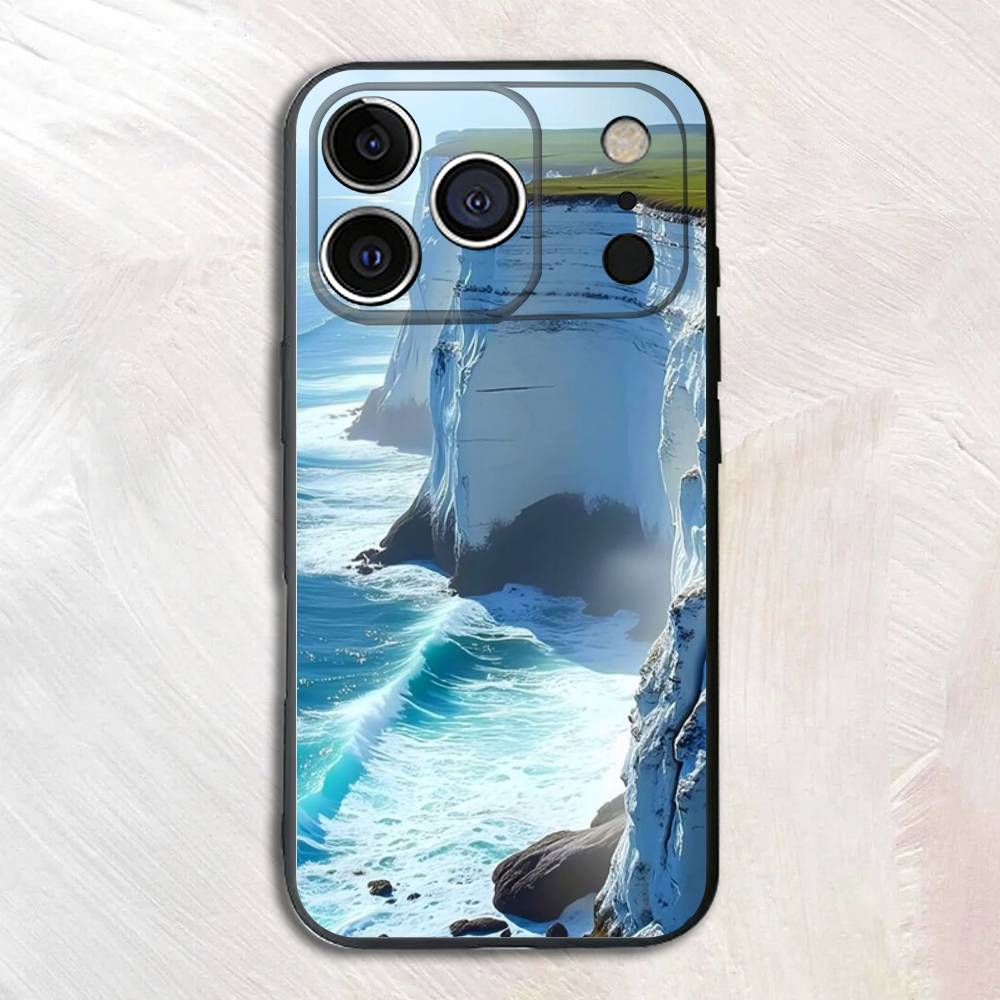 Wonders of Nature Silicone Phone Case For iPhone 17,16,15,14,13,12 X XS Plus Pro Max Shockproof Soft Cover