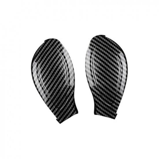 Carbon Fiber ABS Gear Shift Knob Head Cover Trim For Land Rover Freelander 2 LR2