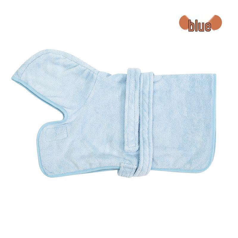 Pet Bath Towel: Quick-Drying, Absorbent Robe for Dogs & Cats