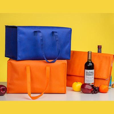 Large Capacity Seafood Insulated Takeaway Bag for Cold Preservation
