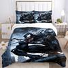 Venom Cityscape Print 3Pcs Bedding Setduvet Cover With 2 Bedropillowcase Home Birthday Gift
