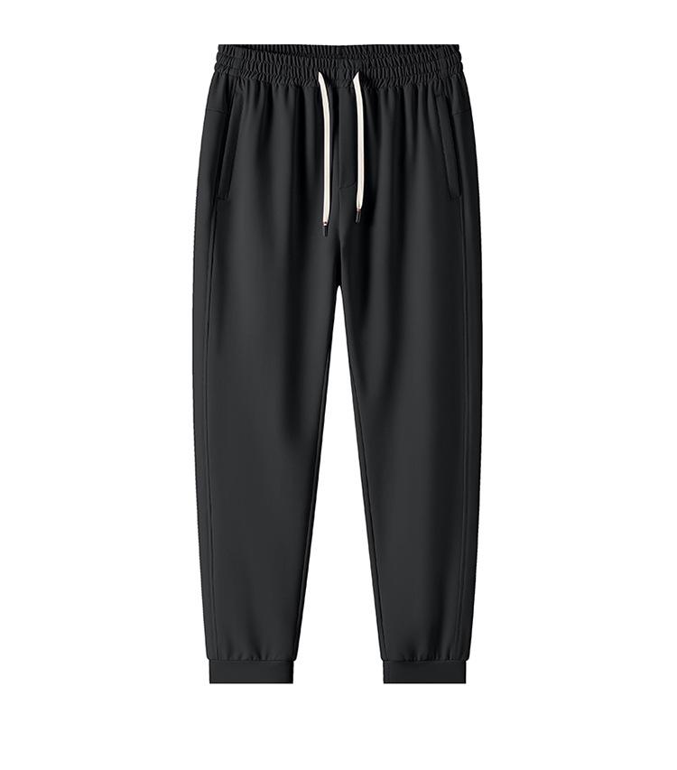Men's Spring/Autumn Stand-Up Collar Sports Suit: Long Sleeve Running Top & Tapered Leg Pants