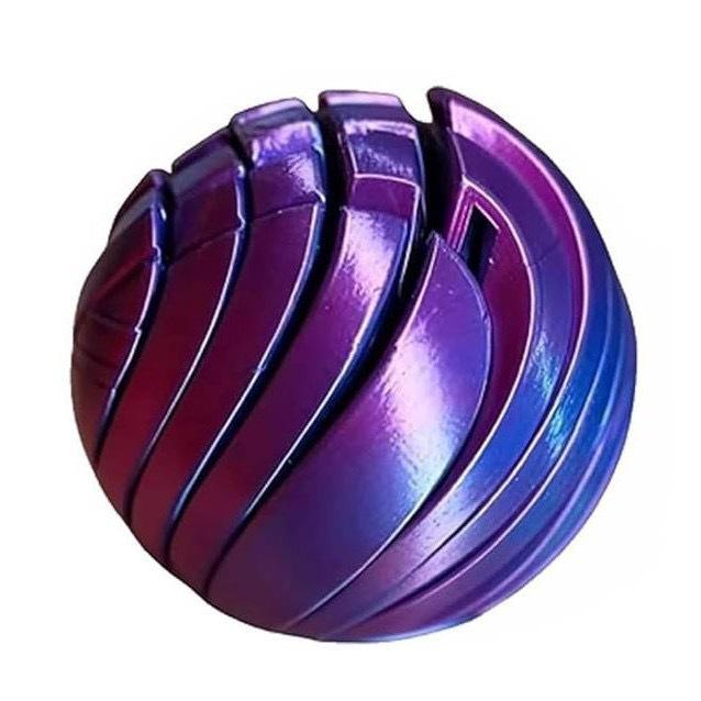 

3D Printed Slime Ball Fidget Toy - Stress Relief & Deforming Fun 5.5cm