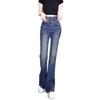 Women's High-Waisted Micro-Flare Jeans 2025 - Slimming Stretch Bootcut Pants for Autumn/Winter
