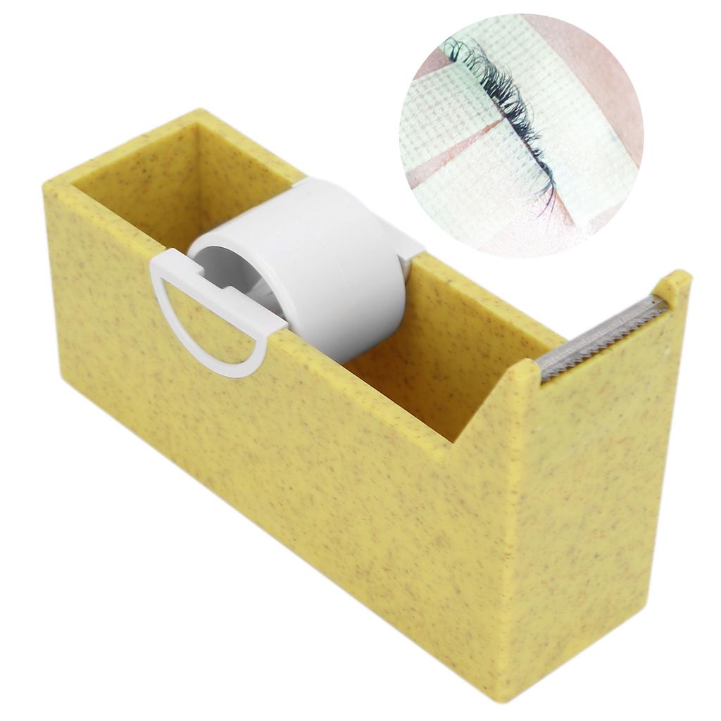 Portable Eyelash Extension Tape Dispenser Home Beauty Salon Desktop Tape Cutter Holder