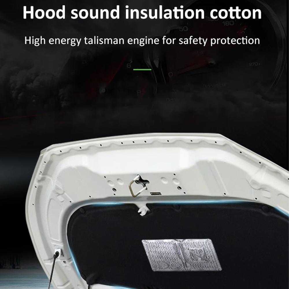 Car Hood Engine Cover for BMW 3 Series G20 G21 M340d M340i 2020~2025 Insulation Liner Cotton Soundproof Pad Heat Mat Accessories Heat Shields 2