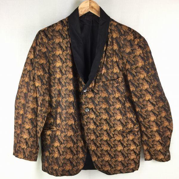 

Винтажный американский кэжуал пиджак TOWNCRAFT коричневый × черный мужской M-L(ИСПОЛЬЗОВАЛ)