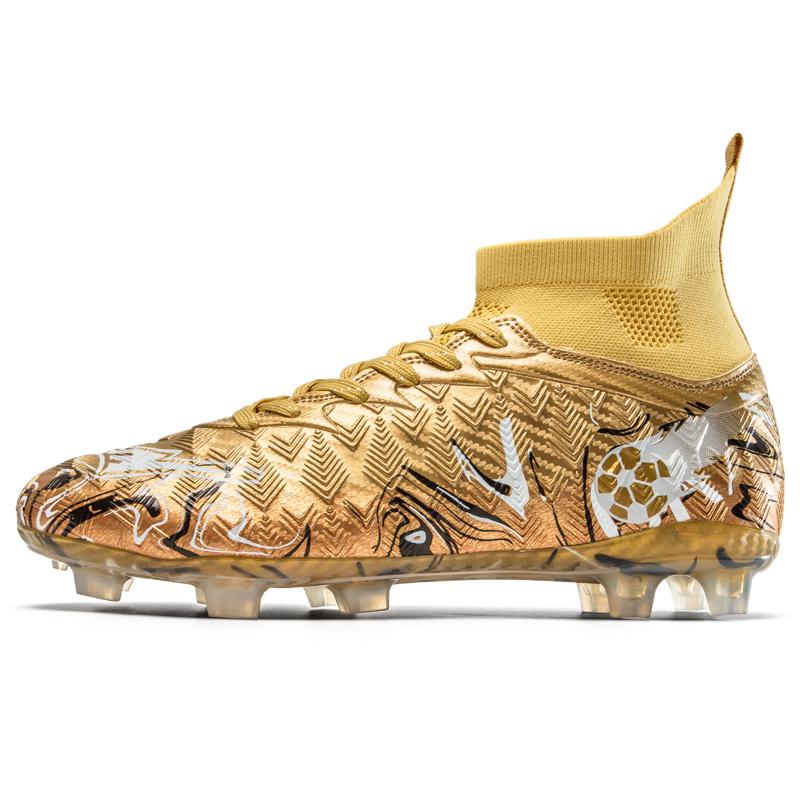 New Men Professional Unisex Soccer Boots FG Non-slip Football Shoes Outdoor Drop Shipping Futsal Match Training Sport Sneakers