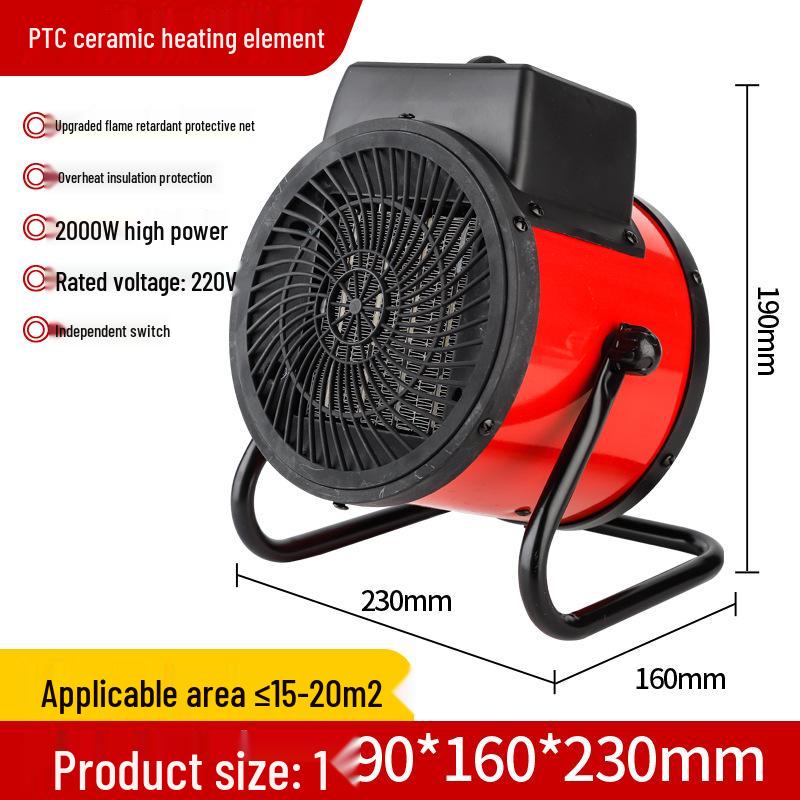 Camel High-Power Energy-Saving Heater: Fast Heating Steel Cannon for Home