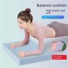 Cuscino di Equilibrio Antiscivolo ad Alta Elasticità: Ginocchiera Fitness Quadrata Ispessita con Supporto per Ruota Addominale per Allenamenti Domestici