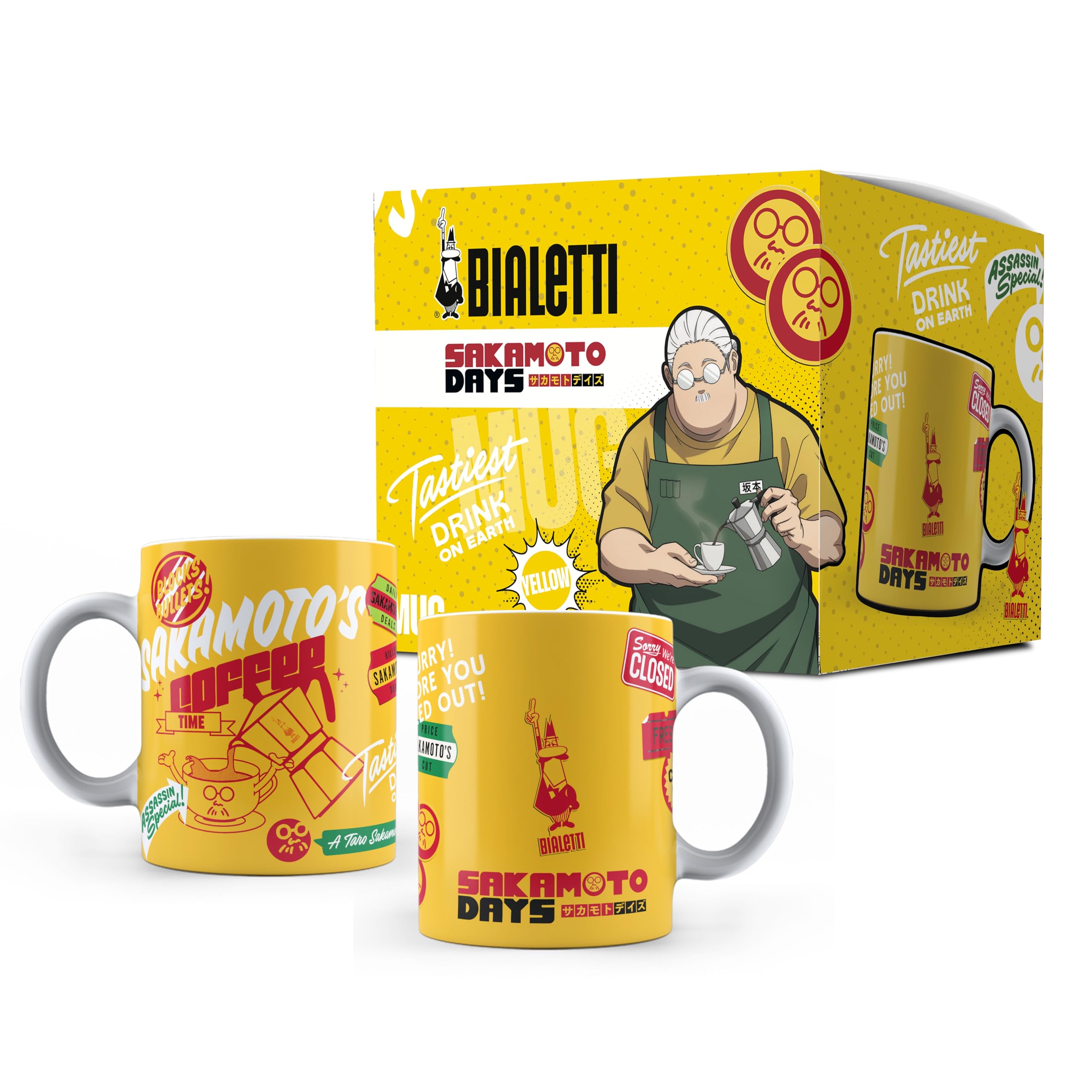 

SAKAMOTO DAYS Coffee Mug Yellow