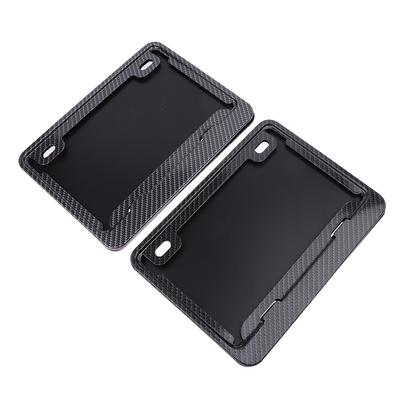 Cadres de plaque d'immatriculation de moto Support de plaque d'immatriculation universel en aluminium Accessoires de moto