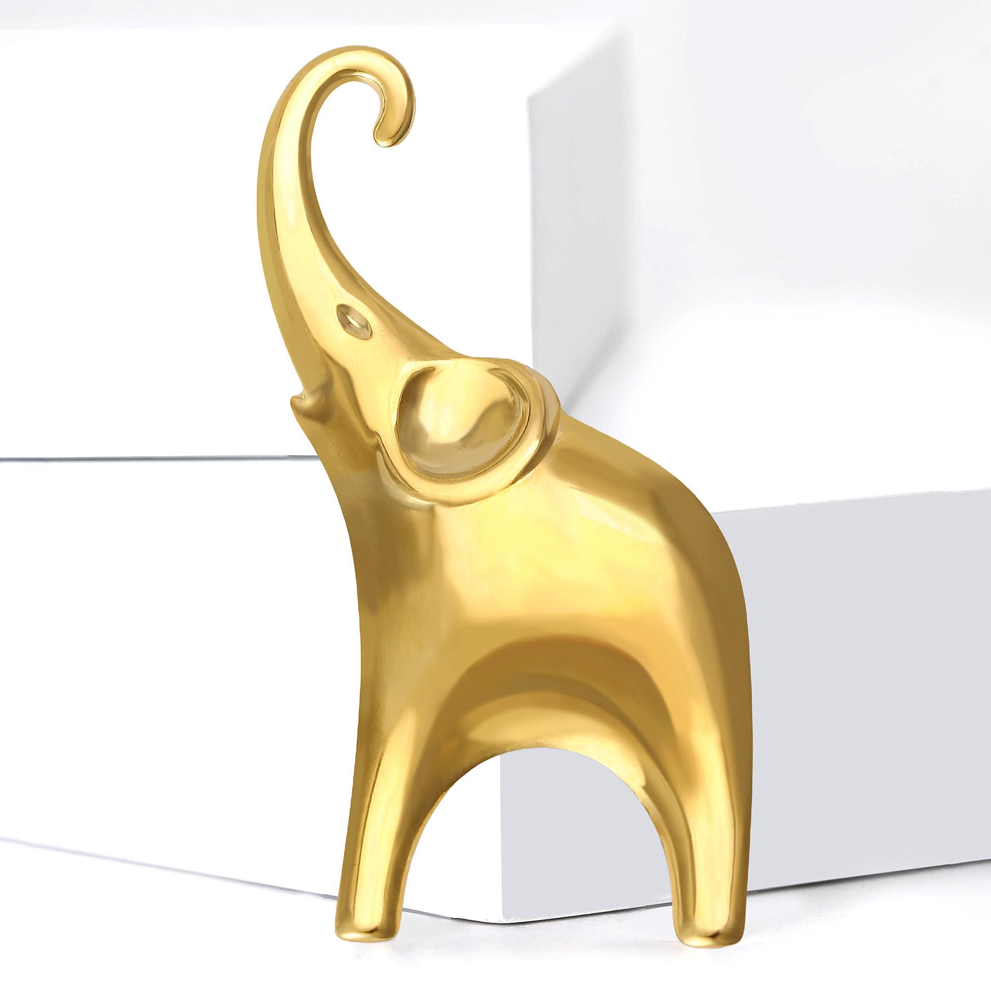 

Classic Stainless Steel Elephant Brooch for Women Unisex Animal Pins Friend Event Party New Gifts Jewelry Decoration Accessories