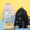 Contrast Color Backpack College Style High School Students' Large Capacity Backpack Women's Backpack