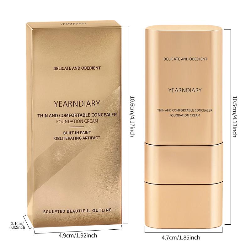 Vodotěsná oboustranná tyčinka na make-up a korektor pro konturování, rozjasnění a dlouhotrvající bezchybný vzhled