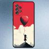 Etui na telefon Banksy Graffiti Wojna Dla Samsung S25,S24,S21,S22,S23,S30,Ultra,S20,Plus,Fe,Lite,Note,10,9,5G Czarne Pokrowiec