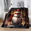 Christmas 378 Blanket Ultra-Soft Great for Picnics Chair Office Chair for All Seasons Stylish Decor Gift for Travel Home Birthdays