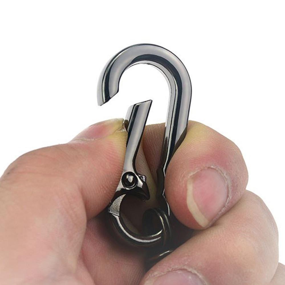 Car Keychain Metal Simple Key Ring Pendant Gift Accessories Automotive Interior Decorative Item
