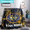 Custom Name Blanket Detroit Team Spirit Blanket Bedding Blanket for Travel, Camping, Living Rooms, Offices, Sofas, Fan Christmas Gift