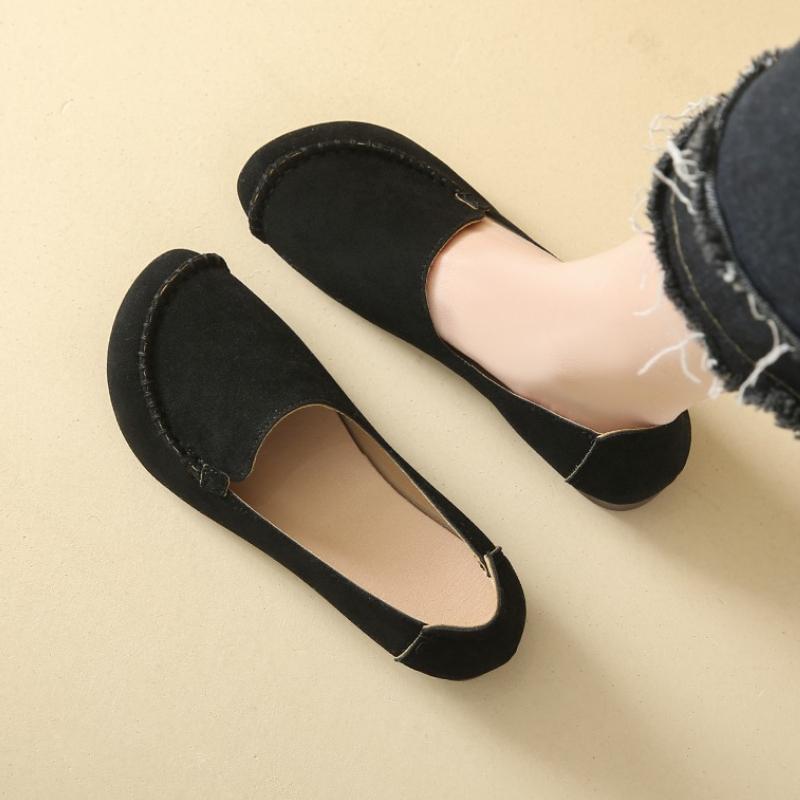 Fashion Women Casual Shoes 2025 New Spring and Autumn Flat Loafers Shoes Women Fashion Non-slip Soft Flat Shoes Zapatos De Mujer