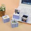 1 Set Dollhouse Simulation Mini Kitchen Utensils Gas Stove Model Scene Decoration Dolls House Miniature Kitchen Accessories