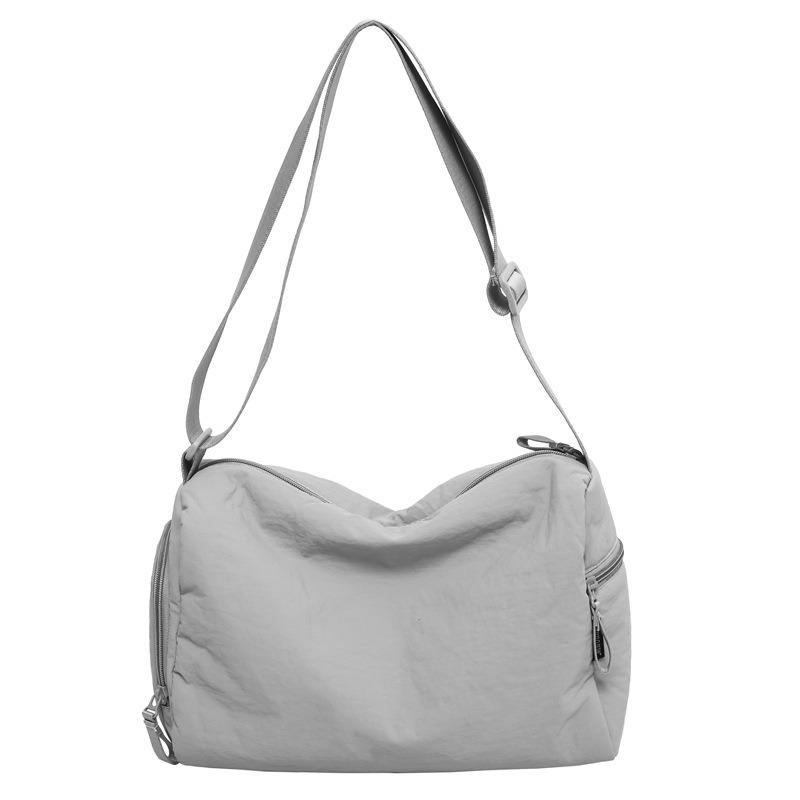 New Messenger Bag Women's Simple Large-capacity Nylon Sports Travel Bag Duffel Bag Shoulder Bag Men