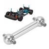 4PCS Aluminum Alloy Dog Bone Drive Shaft Set for    01  02 RC Car Upgrade Parts