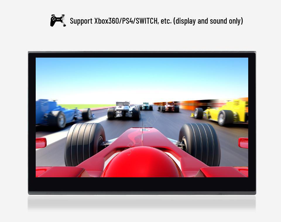 15.6" QLED Touchscreen RGB Display for Raspberry Pi, Quantum Dot, Metal Case, 1920×1080