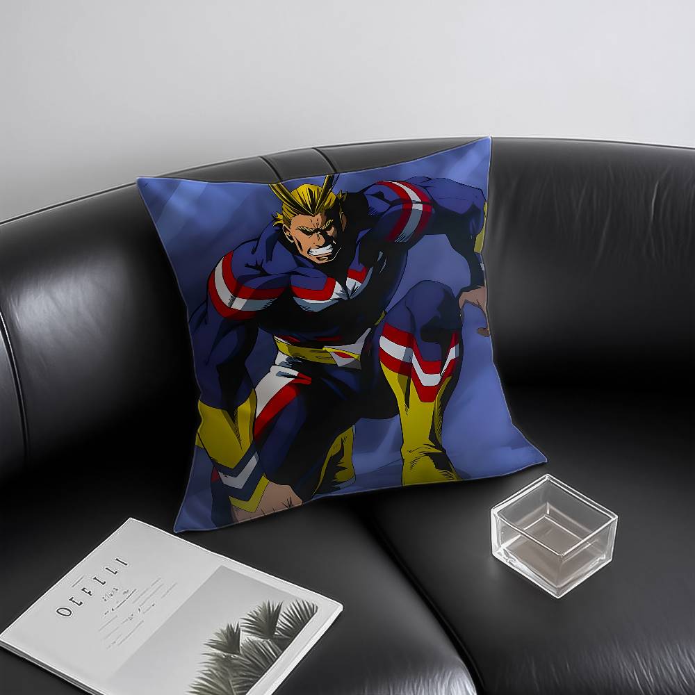 My Hero AcademiaAll Might Pillow Case Anti-dustmite Invisible Zipper Sofa Bed