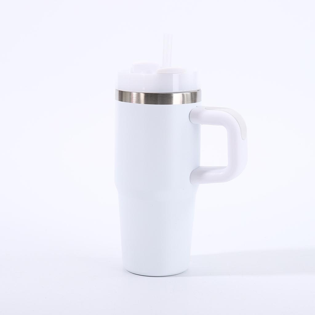 14oz Reisebecher mit Griff 304 Edelstahl doppelwandig isolierter Becher für das Auto